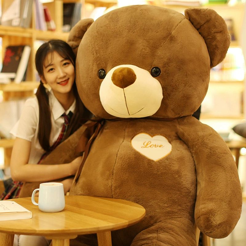 큰곰 2m 수면 곰돌이 곰인형 브라운베어 대형큰 기타 머리작은 - 상세 이미지 4