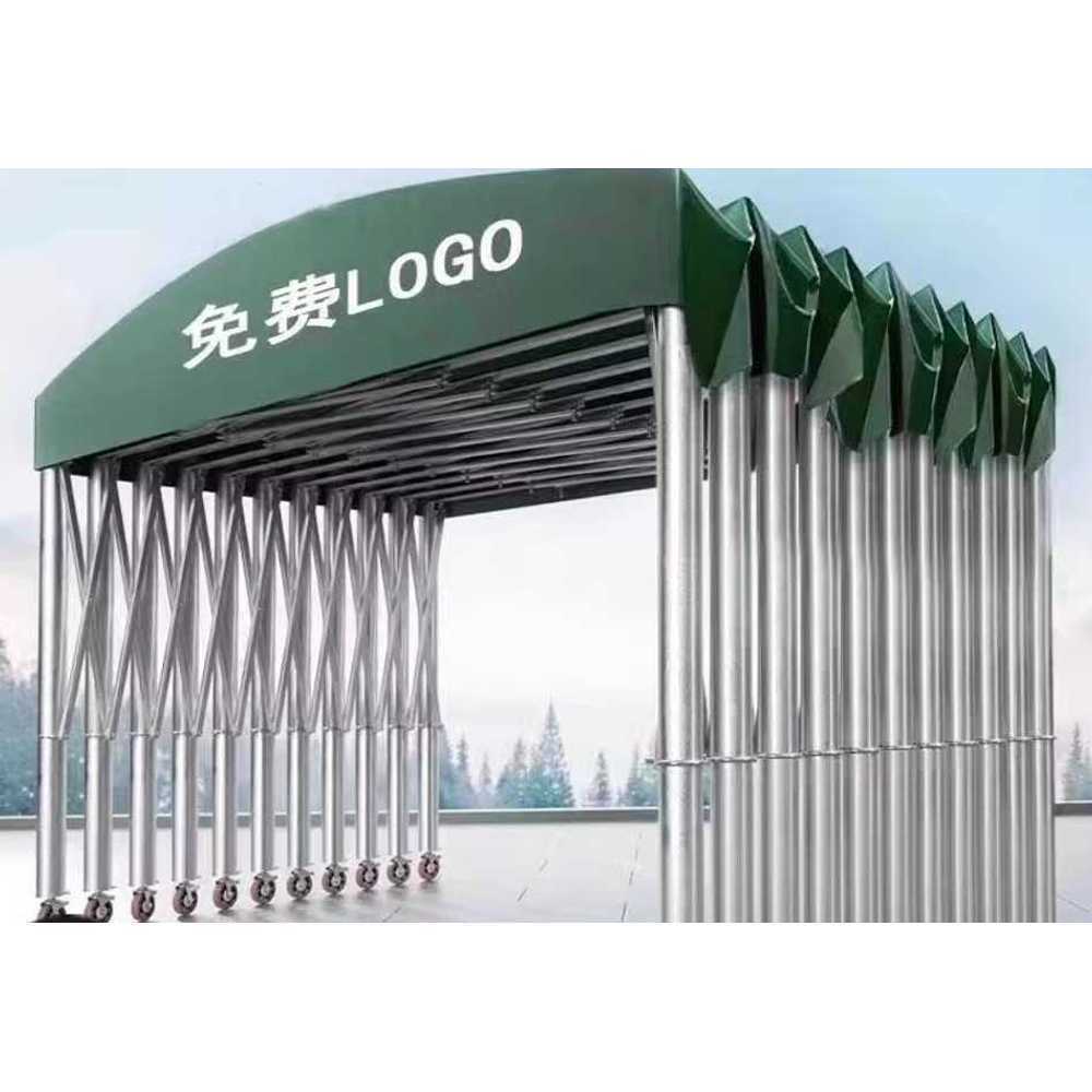 탑쉘터 대형 이동식 접이식 자바라 차양막 텐트 천막 3x3m - 상품 이미지