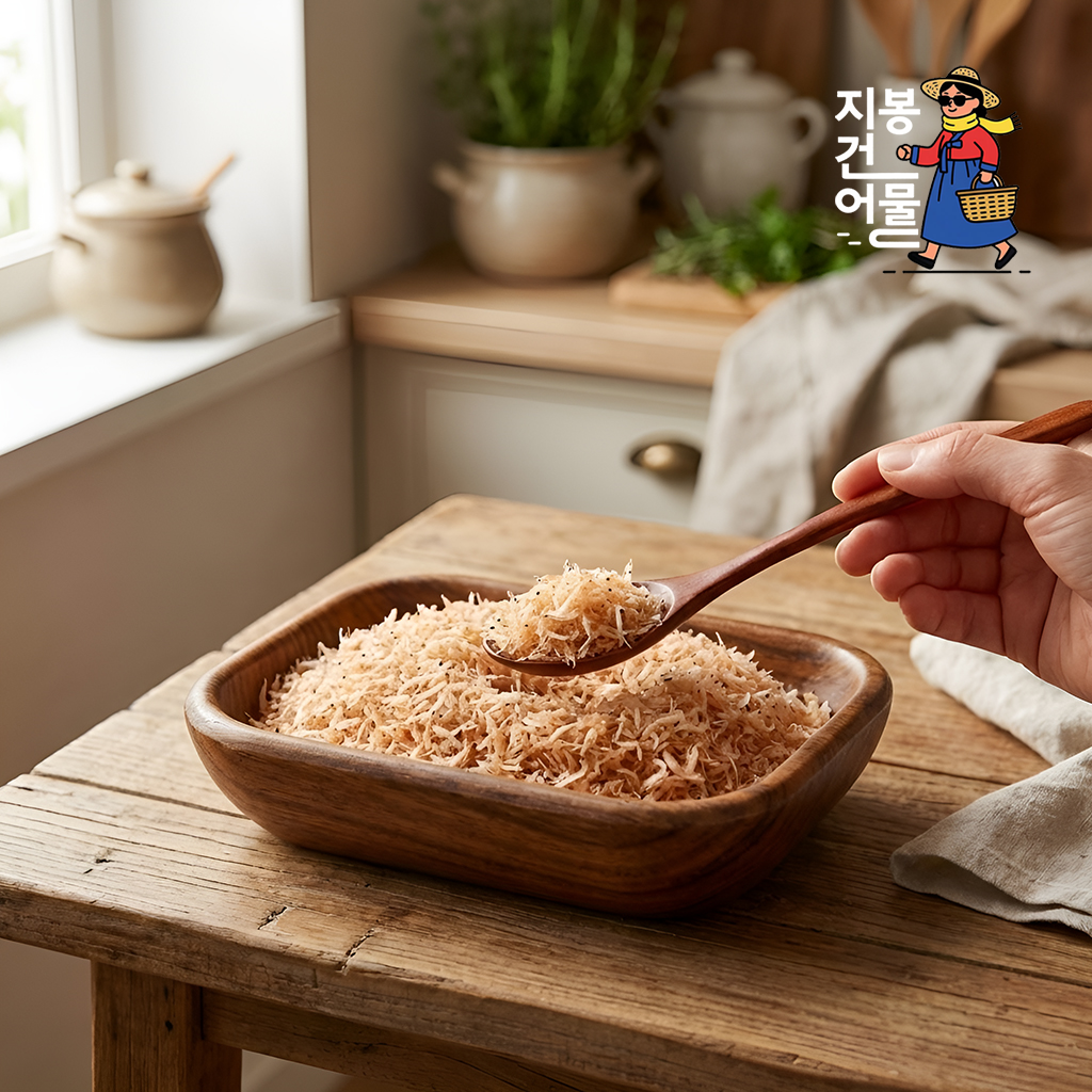 [넾다세일] 국내산 상급 아기 밥새우 500g 대용량 마른 건새우 이유식 - 상품 이미지