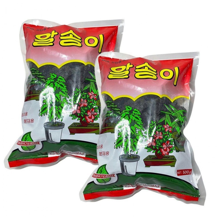 알송이 (유박) 500g(2개) 비료 퇴비 식물영양제 웃거름 - 상품 이미지
