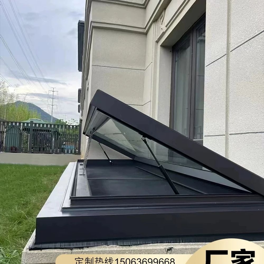 지붕 천창 수동 알루미늄창문 옥탑방 기본형 - 상세 이미지 3