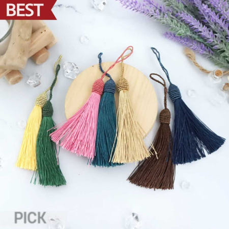 전통무늬 수술 [허니타슬 27 딥그린] 노리개 매듭 공예 부자재 수공예 픽앤코401