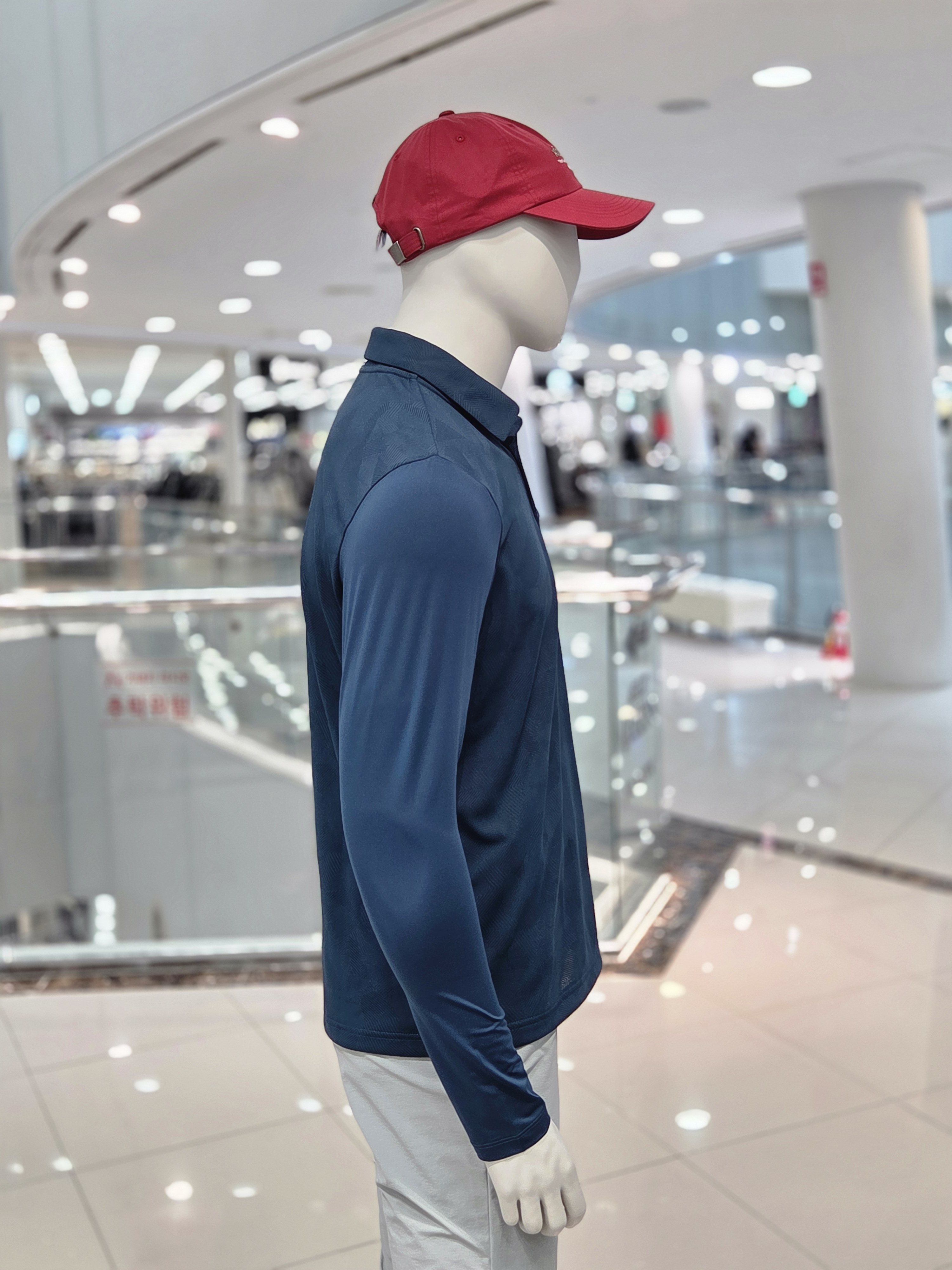 아이더 남성 여름 긴팔 냉감 기능성 아웃도어 카라 티셔츠 MM25206 이미지 6