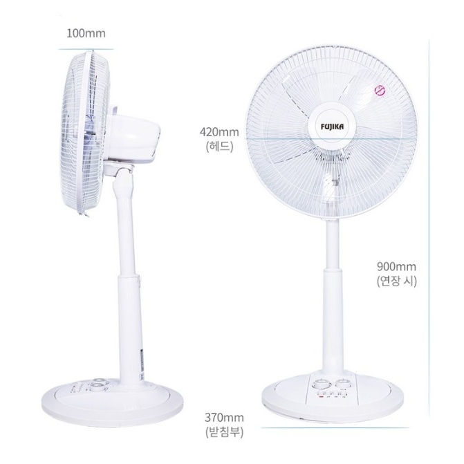 거실선풍기 35cm 가정용 사무실 식당 매장 저전력 스탠드선풍기 - 상세 이미지 5