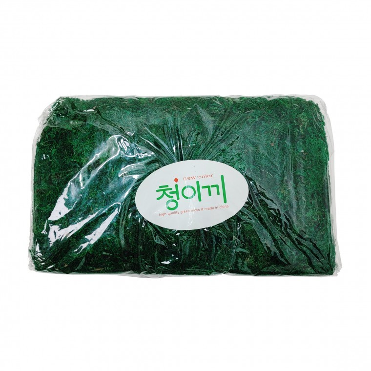 청이끼 대형 800g 인조건조이끼 인테리어 화분장식 원예장식 케이스스탁 - 상품 이미지