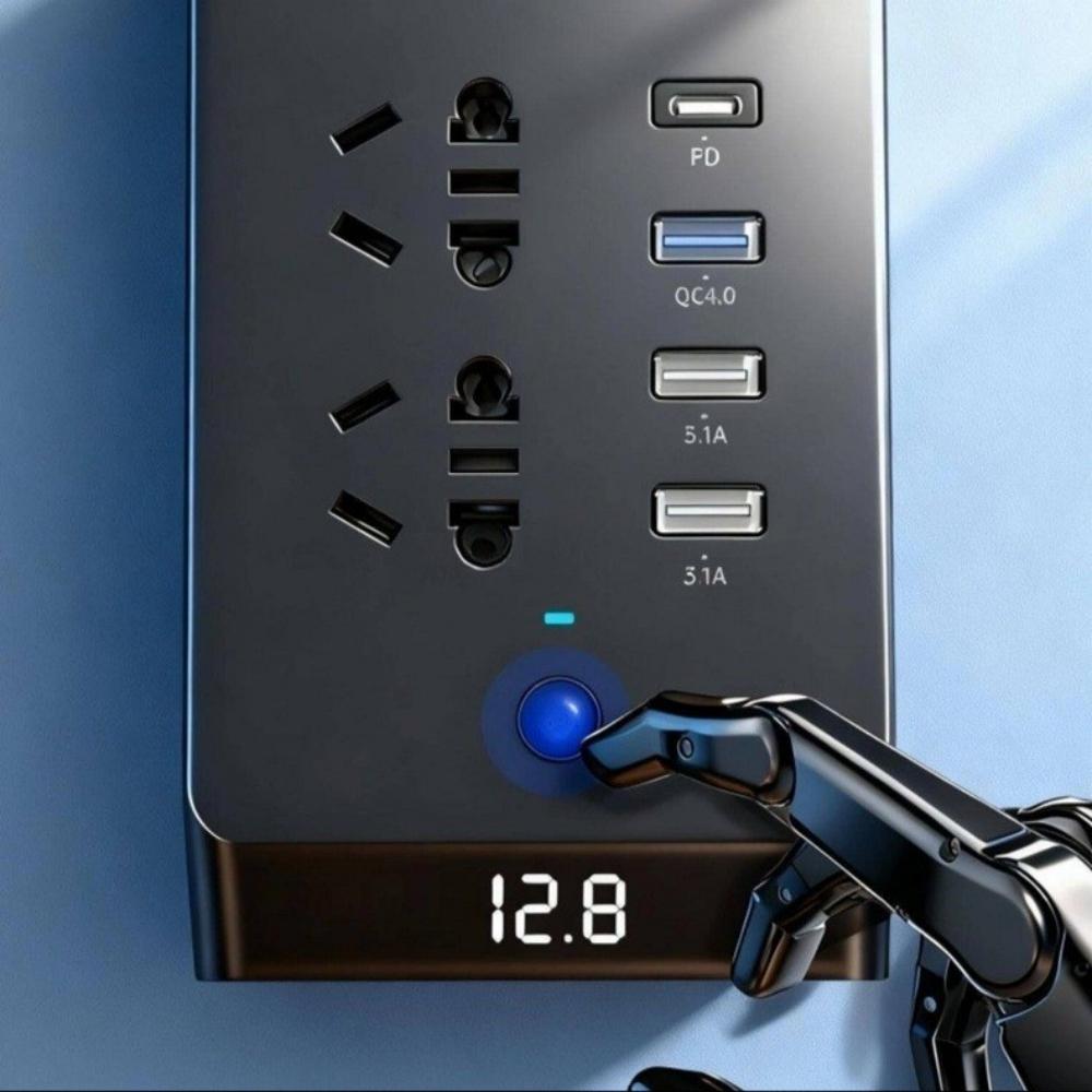 12v 24v to 300w 차량용 인버터 시거잭 USB 안전장치 이미지 6