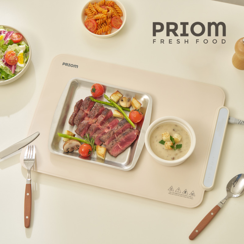 프리옴 푸드워머 파인다이닝 접이식 음식 보온 매트 제품 이미지