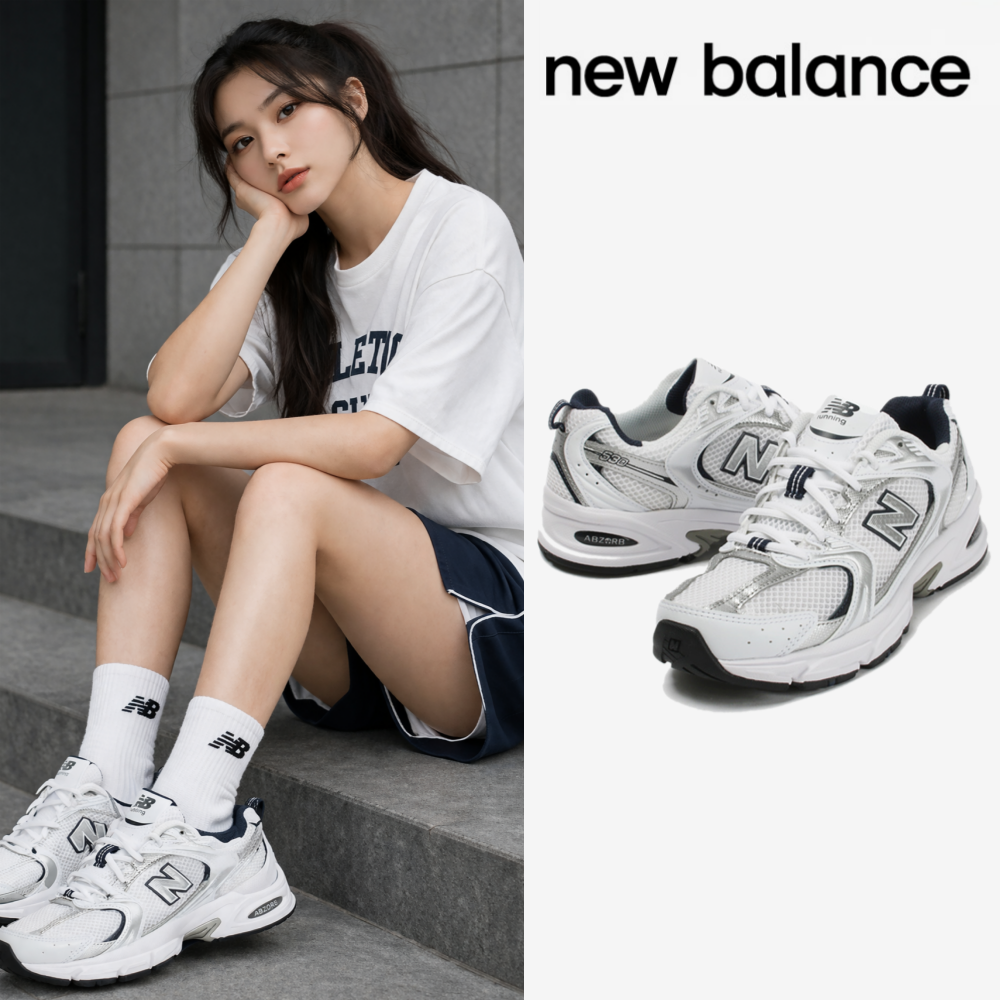 뉴발란스 남녀공용 운동화 530 런닝화 화이트 MR530SG