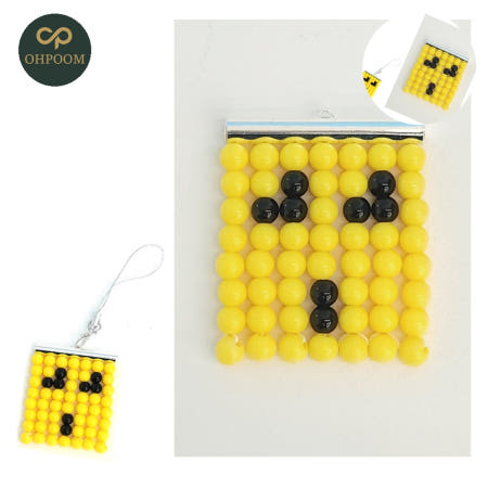 [일일오품] 비즈키링재료세트 만들기diy 비즈 키발 가방고리 열쇠고리 놀람