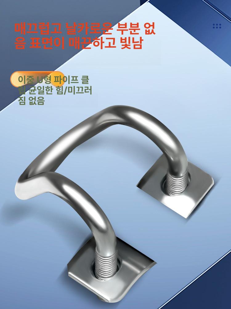 스텐 파이프 클램프 팔렌콩 배관 자 브래킷 4분 4분 20mm 20mm - 상세 이미지 5