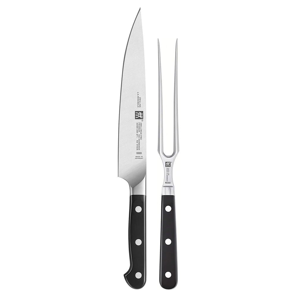ZWILLING Pro 2피스 카빙 나이프 포크 및 세트 - 상품 이미지