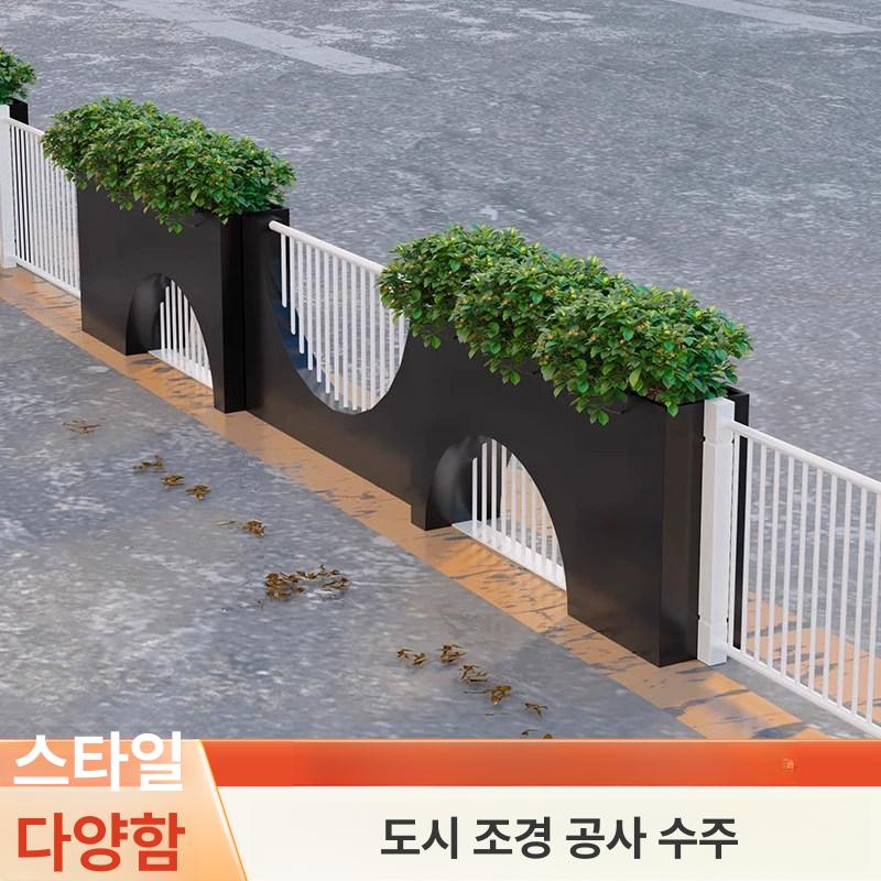 대형 화분 직사각형 테라스 정원 화단 시멘트 플라스틱 스타일 3 - 상세 이미지 3