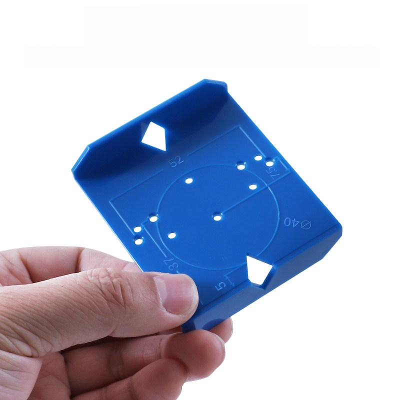 도어 캐비닛 경첩 키트 장착 목공 은폐형 알루미늄 1개 가장자리 간격 4 5 6mm - 상세 이미지 2