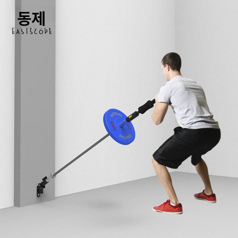 랜드마인 머신 T자형 중둥근 실내 스쿼트 가정용 고정 K472-64 겸용 풀아웃 숄더 핸들 - 상세 이미지 4