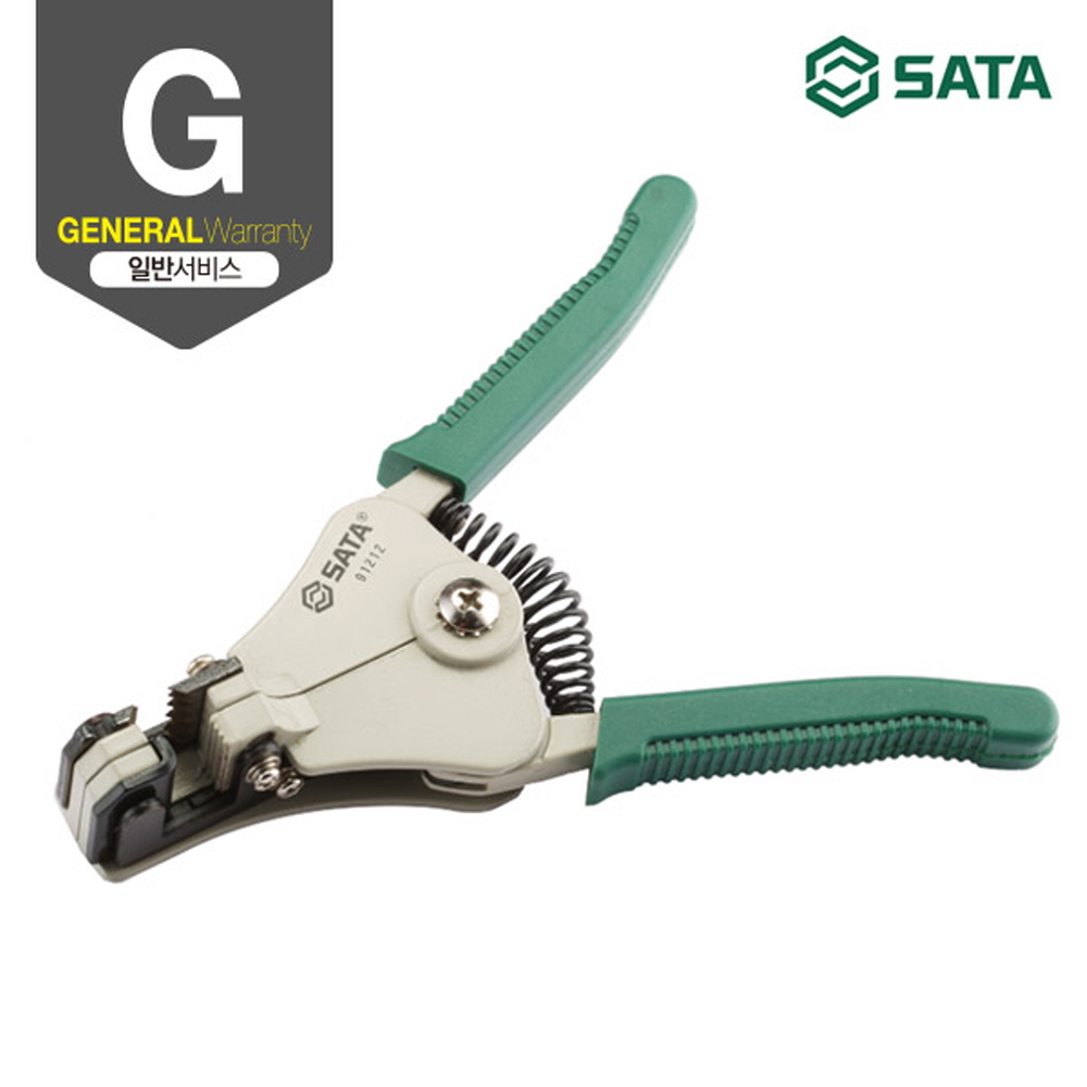 사타 SATA 와이어 스트리퍼 A형 178mm(7인치) 91212 전선 탈피기 - 상세 이미지 2