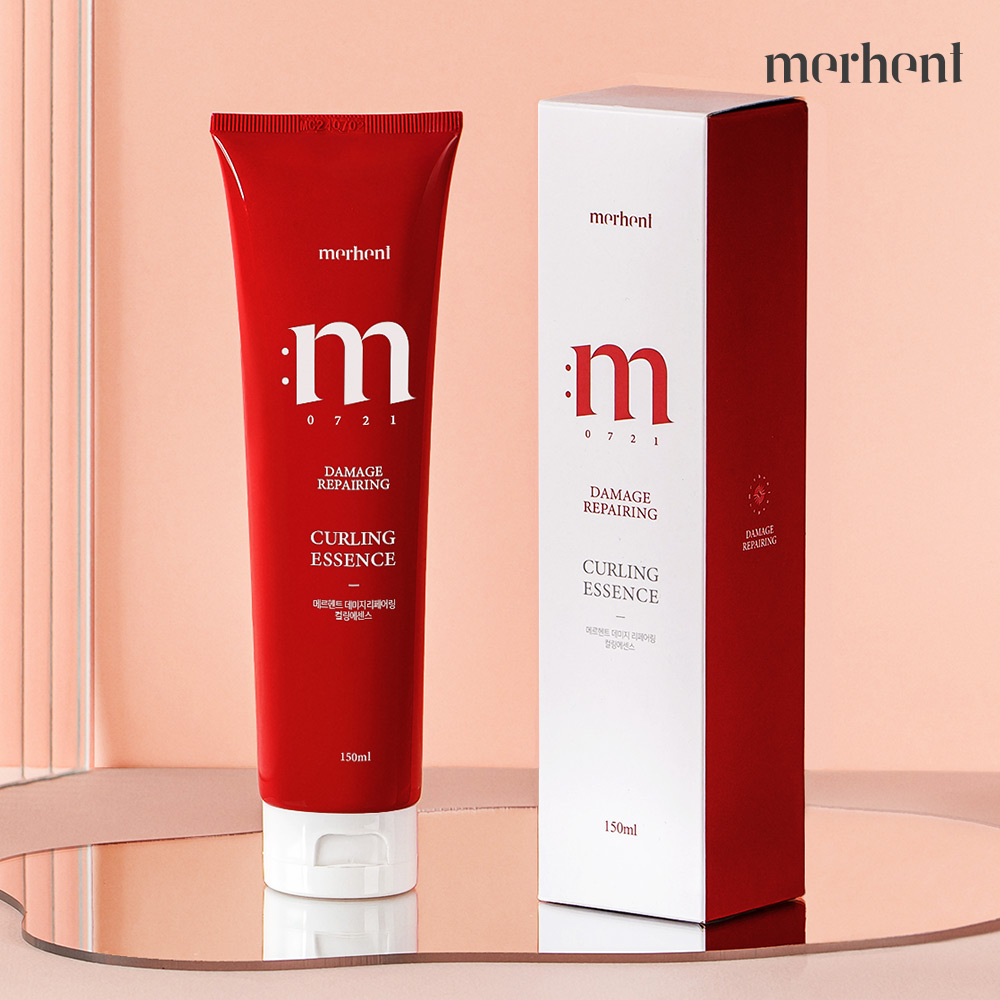 1+1 메르헨트 데미지 리페어링 컬링 헤어에센스 150ml 컬크림 오일 볼륨 스타일링 - 상세 이미지 4
