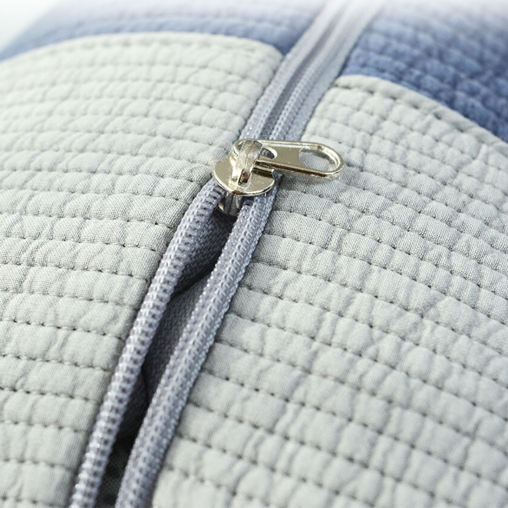 옛날베개 동그란베개 매밀 배개 성인 옆잠 워싱 면 시원한