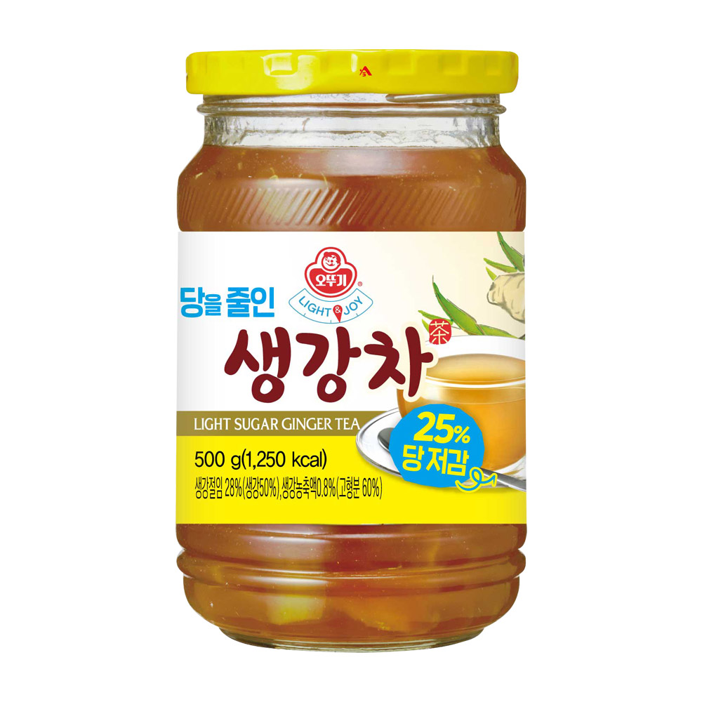 오뚜기 LIGHT&JOY 당을줄인 생강차 500g, 1개 - 상품 이미지