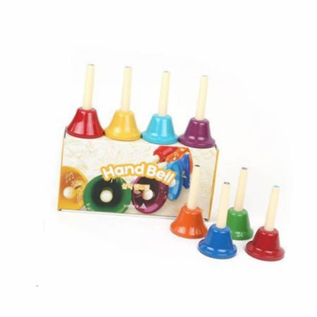 어린이집악기 유아악기 핸드벨 종악기 8P