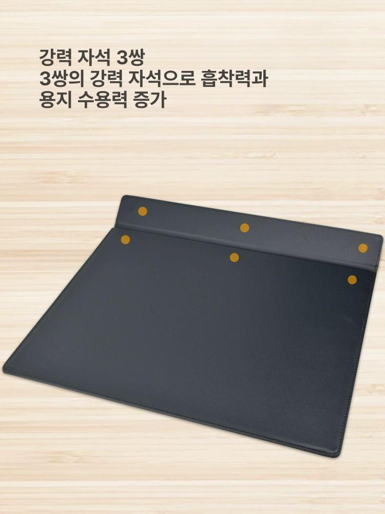 부동산 데스크 계약서 사무실 프런트 일체형 패드 문서 매트 프론트 싸인 서재 서류 - 상세 이미지 4