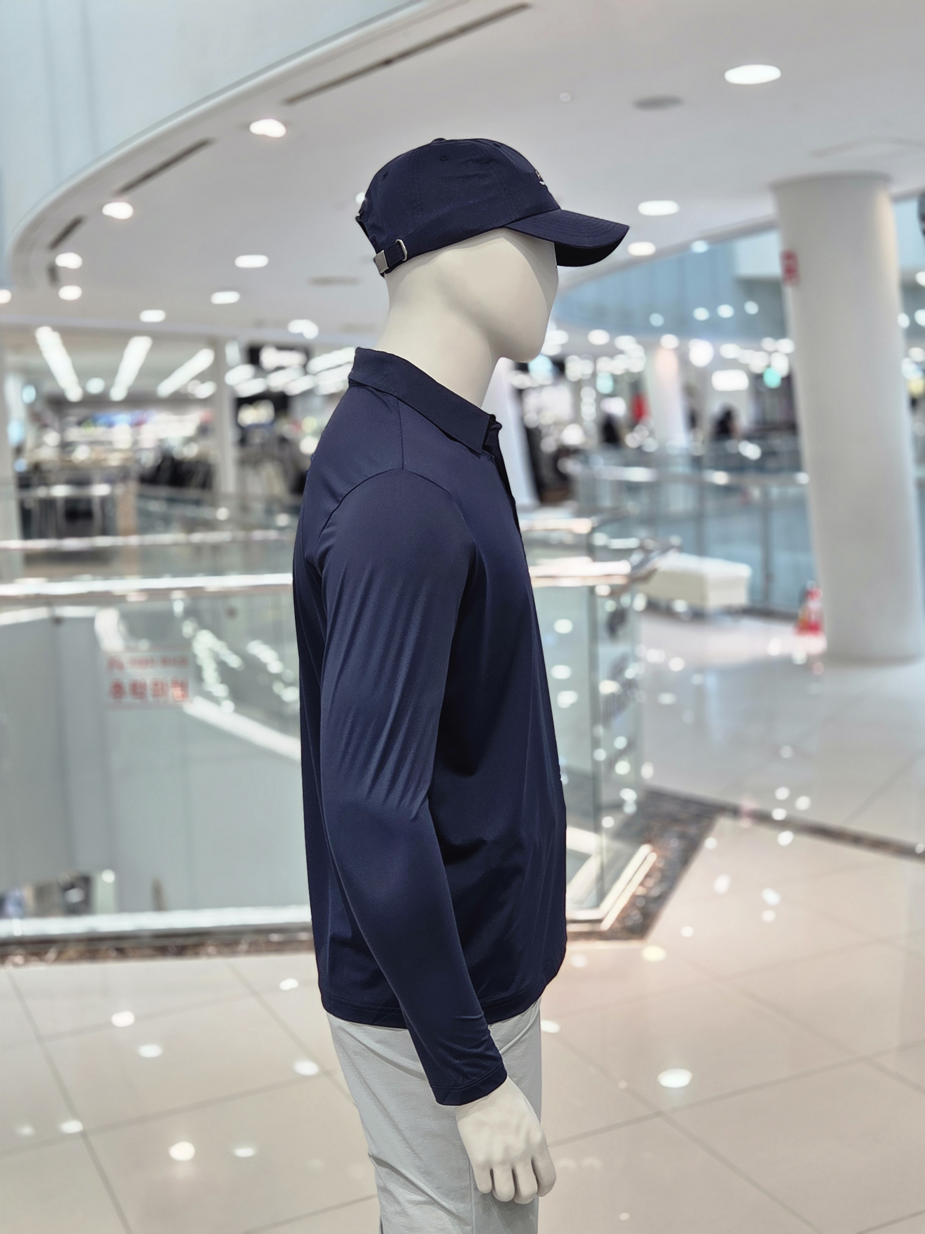 아이더 남성 여름 긴팔 아이스 냉감 아웃도어 카라 티셔츠 MM25207 이미지 6