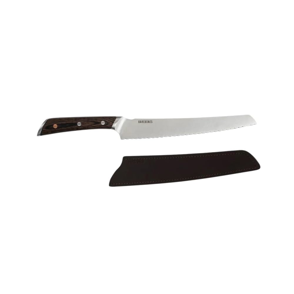 Barebones No. 9 브레드 나이프 주방 22.9cm(9인치) - 블레이드 등급 일상 톱니 독일 필수품 No. 8 Chef Knife - 상품 이미지