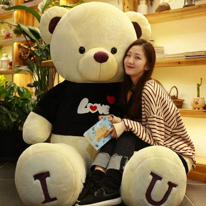 큰곰 2m 수면 곰돌이 곰인형 브라운베어 대형큰 기타 머리작은 - 상세 이미지 3