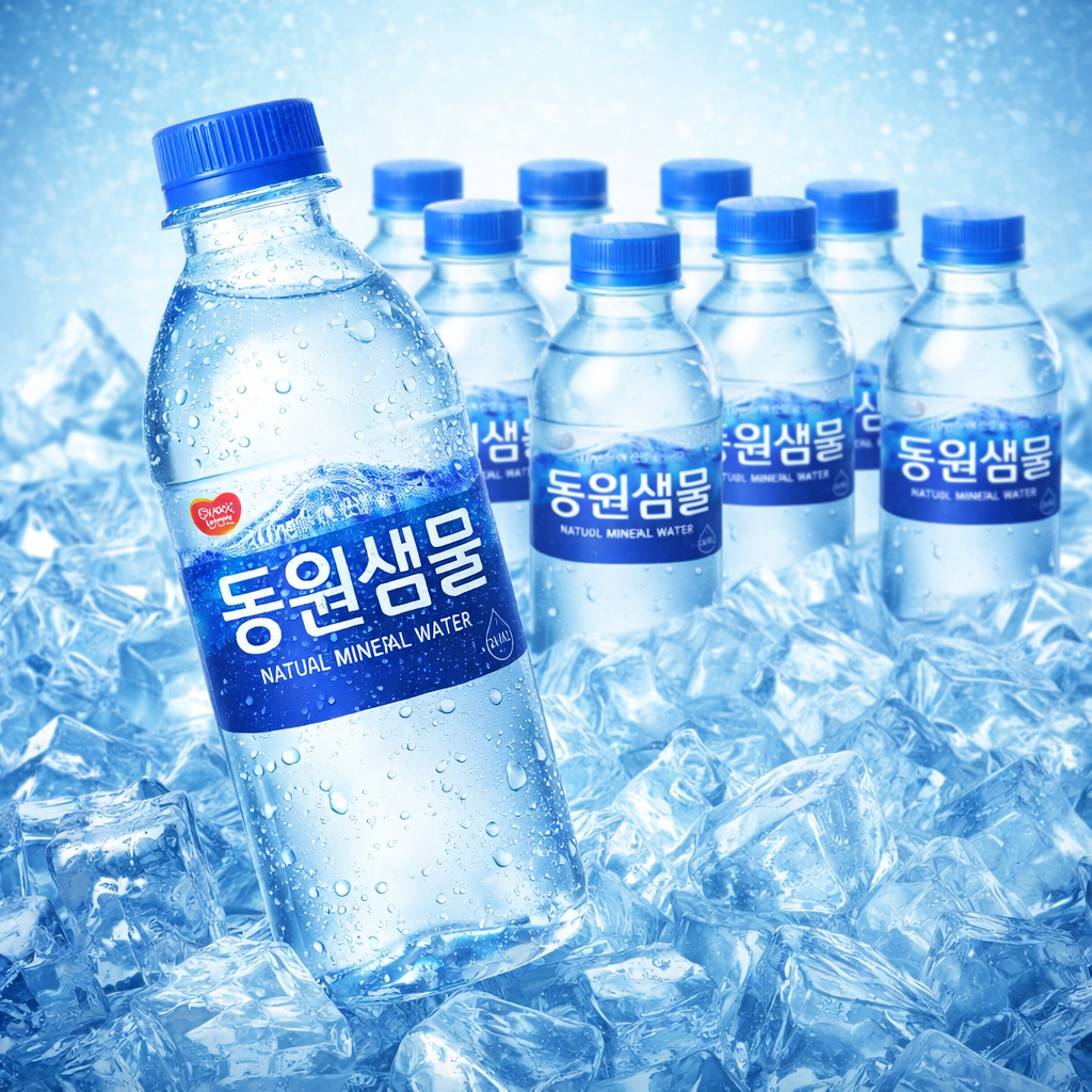 동원샘물 생수 2L 500ml 300ml 샘물 물 천연 암반수 유/무라벨 랜덤 - 상세 이미지 2