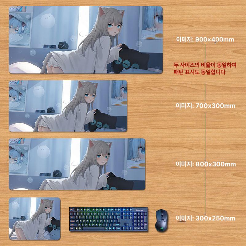 주술회전마우스패드 주술회전굿즈 옷코츠유타 고죠사토루 게이밍패드 - 상세 이미지 2
