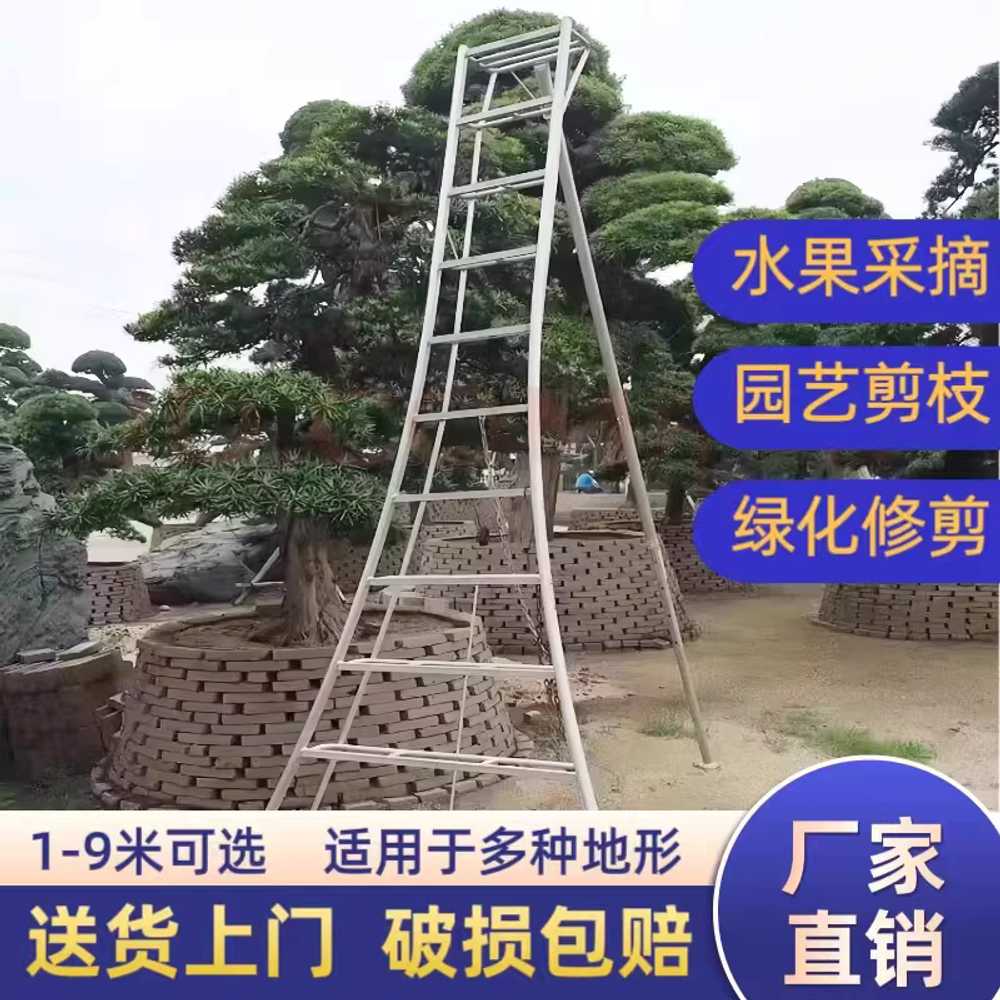 과수용 사다리 A형 조경용 농사용 알미늄 전지 수확 7단 이미지 6