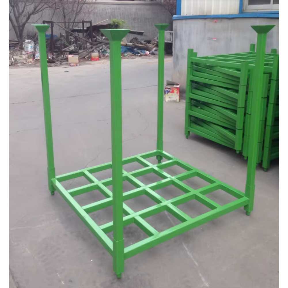 스태킹랙 봉파레트 인테이너 적재대 물류센터 조립식 1x1x1.2m - 상세 이미지 4