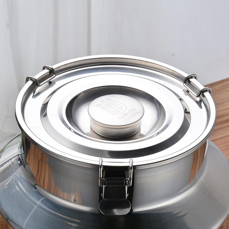 스텐레스 물통 20l 저장통 담금주 수도꼭지 15l 35l 밸브형 대용량 식당 - 상세 이미지 4
