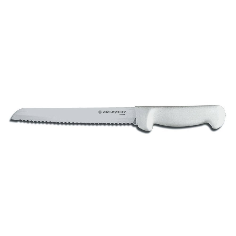 Dexter Russell P94803 International 20.3cm(8인치) 브레드 폴리프로필렌 나이프, 손잡이 스캘럽 - 상품 이미지