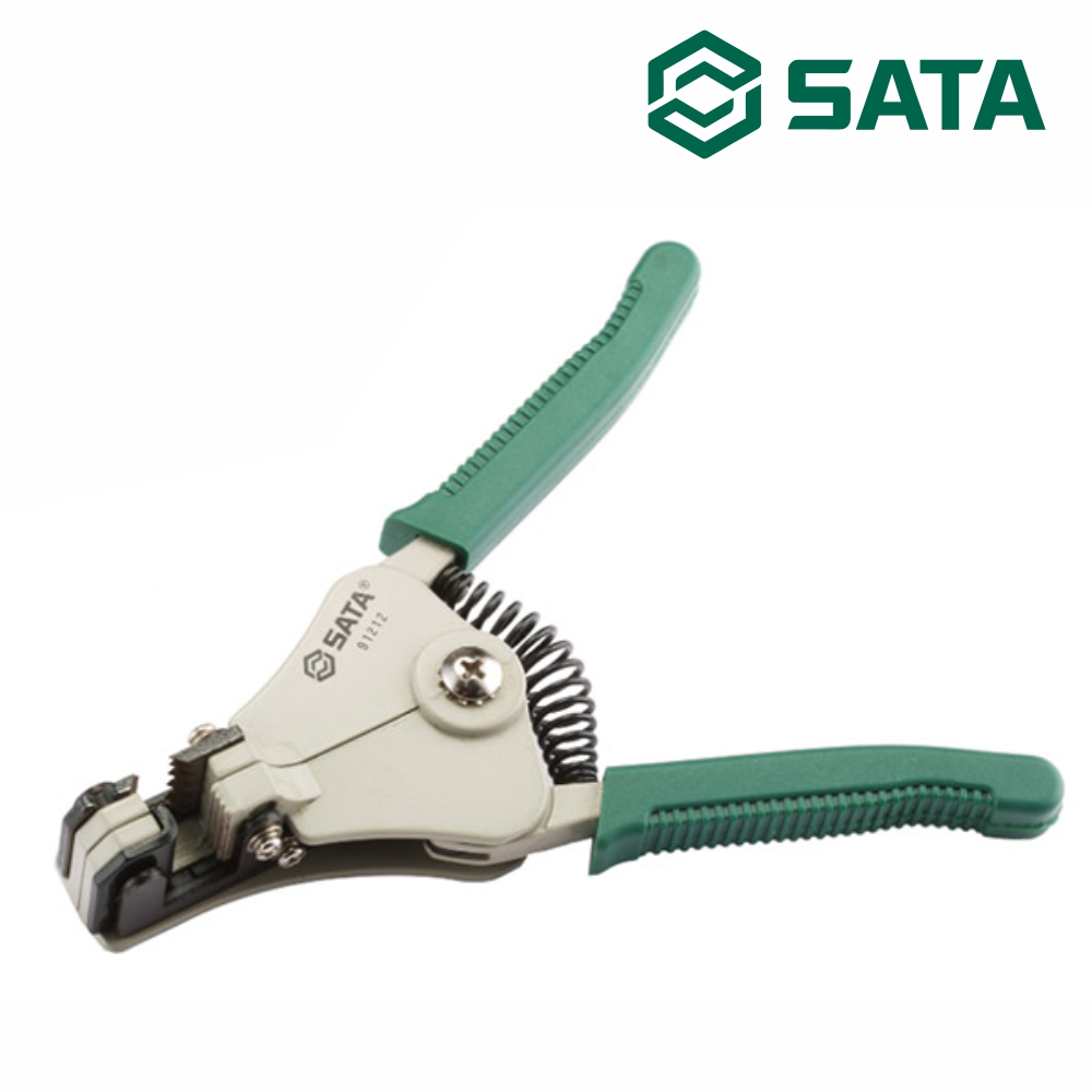 사타 SATA 와이어 스트리퍼 A형 178mm(7인치) 91212 전선 탈피기 - 상품 이미지