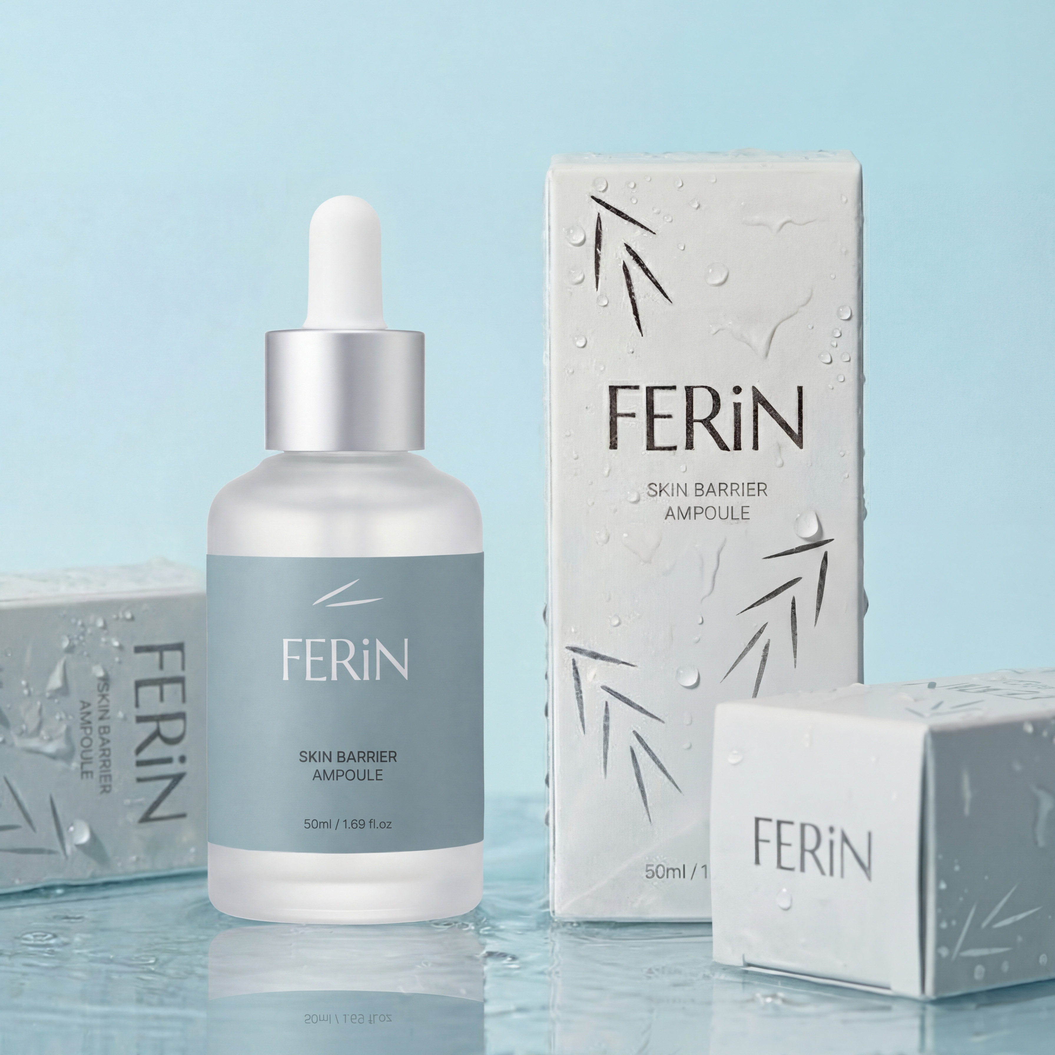 페린 3세대 보습 베타글루칸 스킨 배리어 앰플 세럼 50ml - 상품 이미지