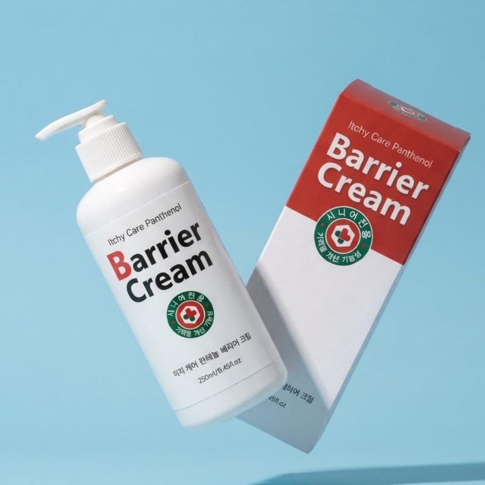화도 기능성 판테놀 베리어 크림 250ml 속건조 시니어 보습 크림 - 상세 이미지 4