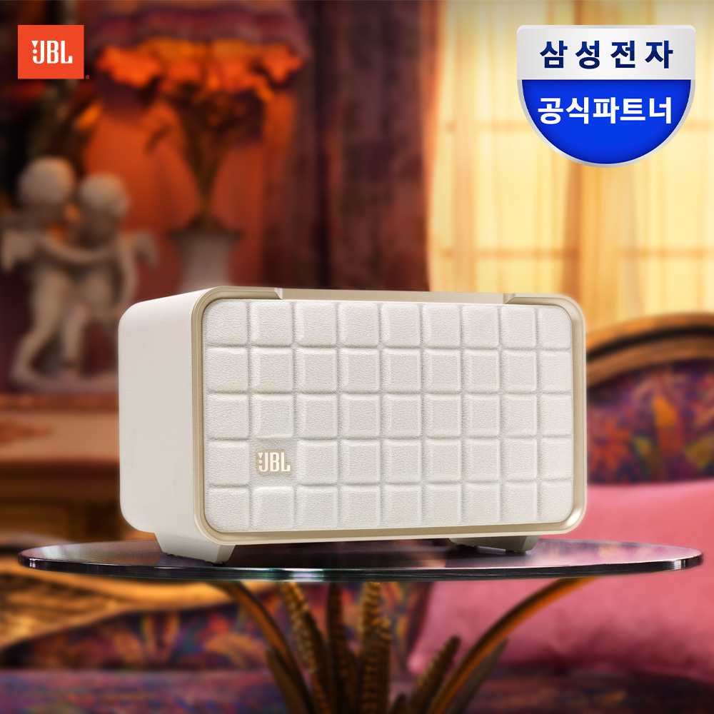삼성공식파트너 JBL AUTHENTICS 200 어센틱 블루투스 스피커 화이트 제품 이미지