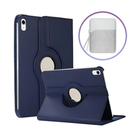 아이패드 프로12.9 4세대 360도 회전 케이스+수납형 태블릿 파우치