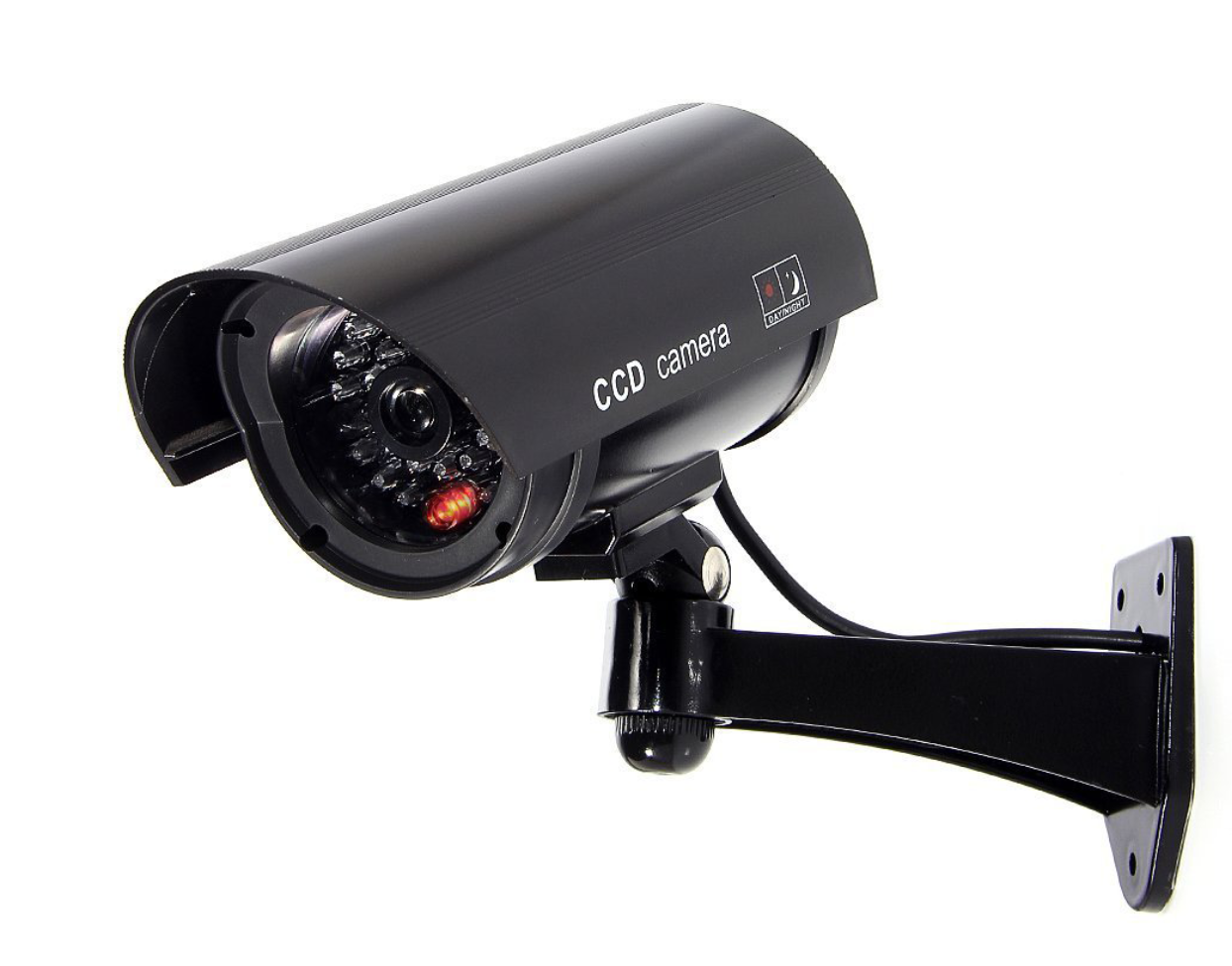 불빛나는 모형 CCTV 가짜 감시 카메라 방수 도난방지 진짜같은 방범용 단독주택 - 상세 이미지 4