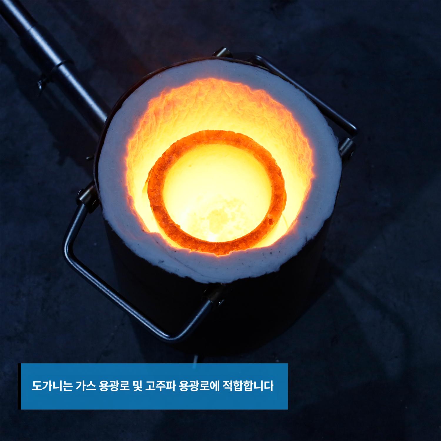 소형 가스 용광로 도가니 주물 용해로 미니 가마 가정용 산업용 주조 제련 가열 - 상세 이미지 2