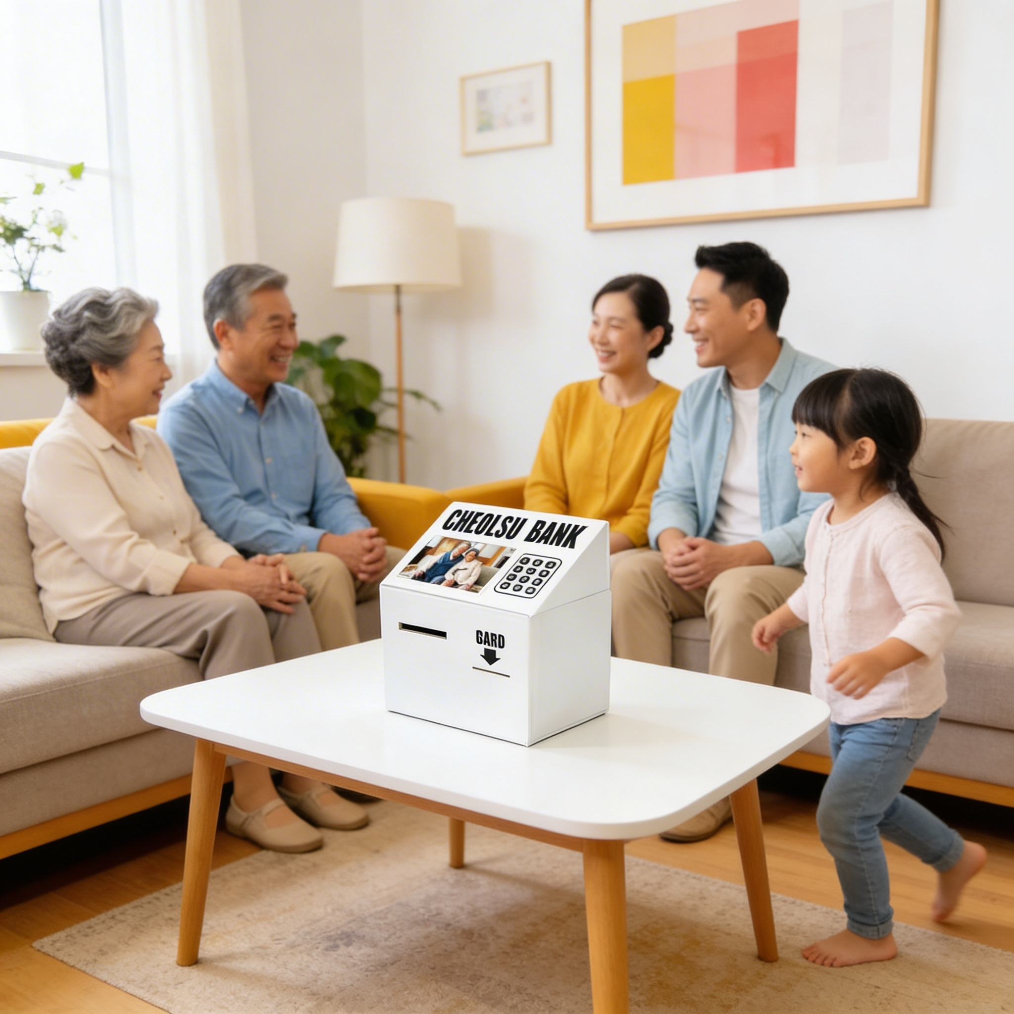 ATM 용돈 박스 기계 머니건 어버이날 칠순 팔순 환갑 이벤트 서프라이즈 - 상세 이미지 3