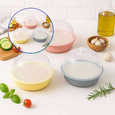 쌍문상회 무료스티커작업 전자렌지찜기 계란찜 야채 찜받침 찜판 새싹재배기