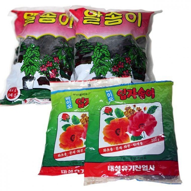 입자송이(2개) 알송이(2개) 유박 모음 - 상품 이미지