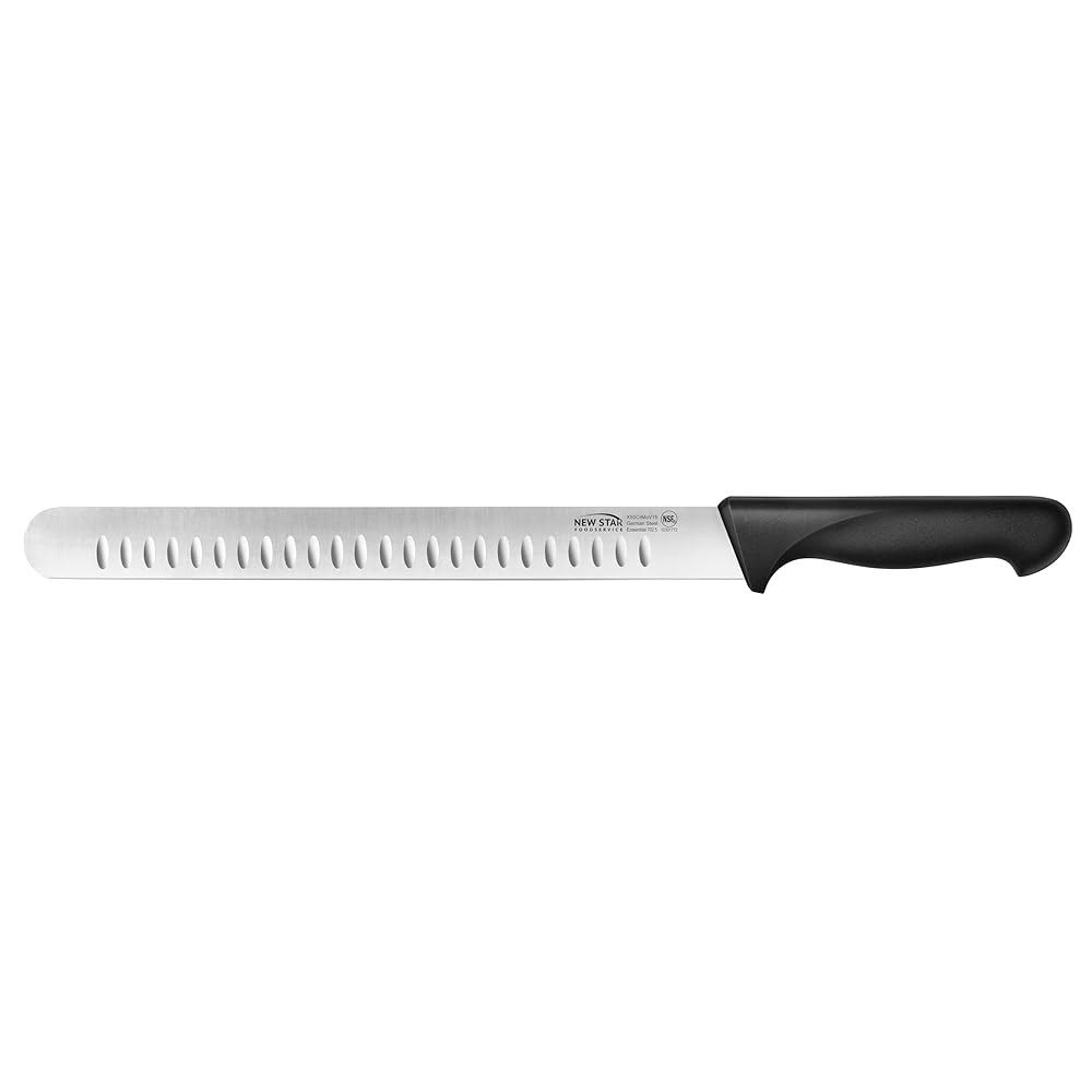 New Star Foodservice Essential 12-Inch Knife, Slicing Edge German Fine Steel - 상세 이미지 3