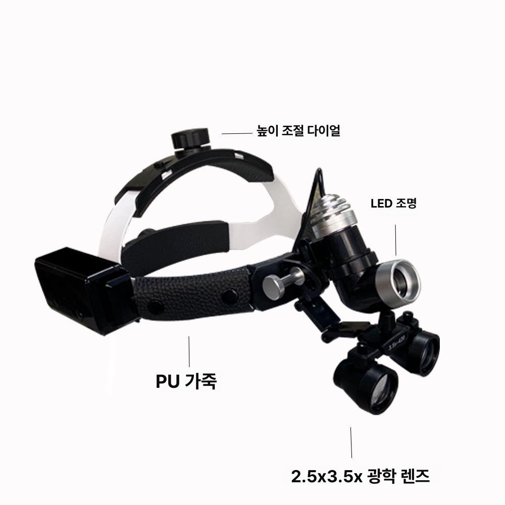 헤드 루페 확대경 보석상 검사용 시계수리 작업용 루빼 타투 헤드프 헤드밴드 - 상세 이미지 3