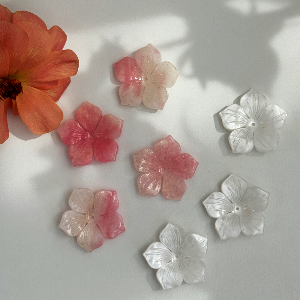 꽃팬던트 설날 새해 추석 명절 어버이날 답례품 보자기 포장 소품 장식