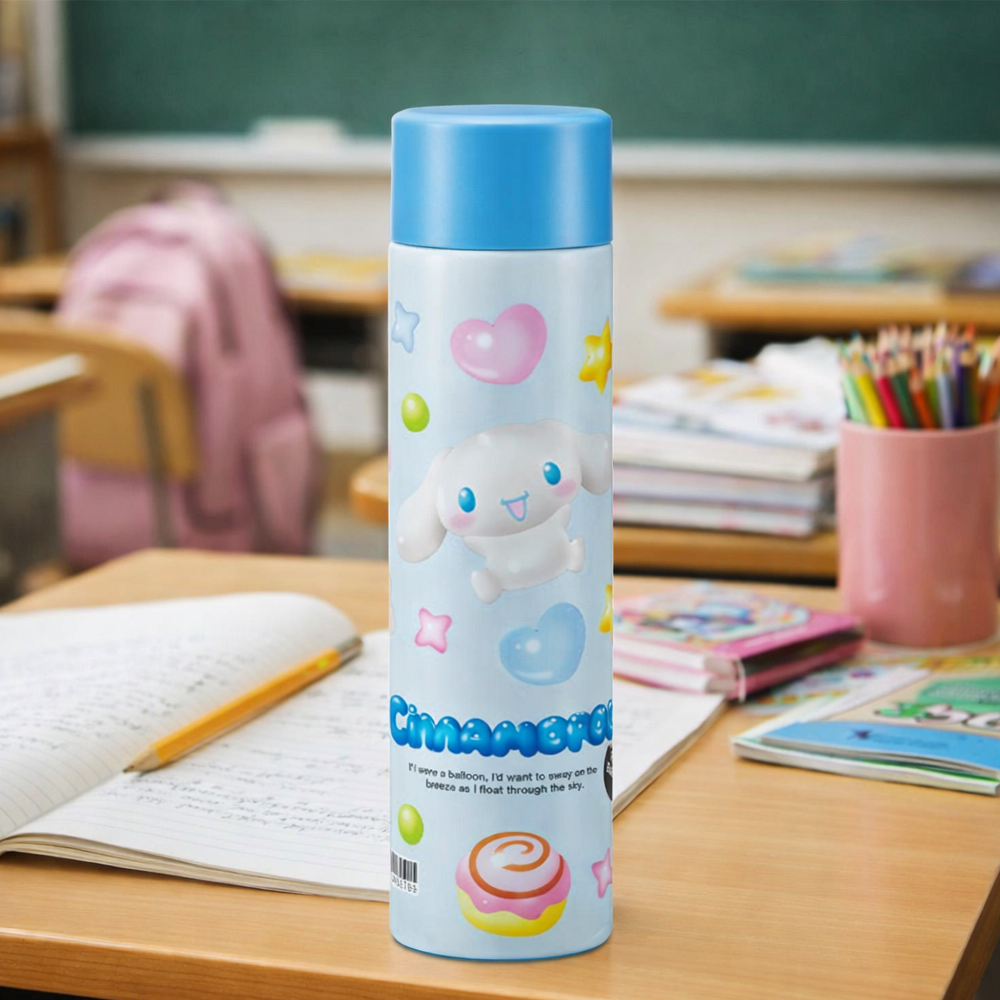 산리오 캐릭터 퍼피벌룬 스텐 머그보틀 160ml, 시나모롤 - 상품 이미지