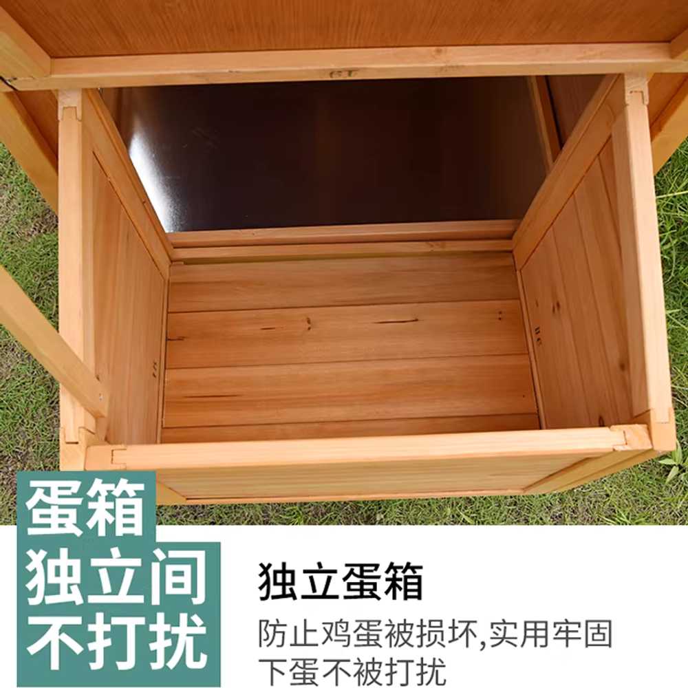 조립식 닭장 대형 시골 마당 나무 토끼 사육장 케이지 - 상세 이미지 5