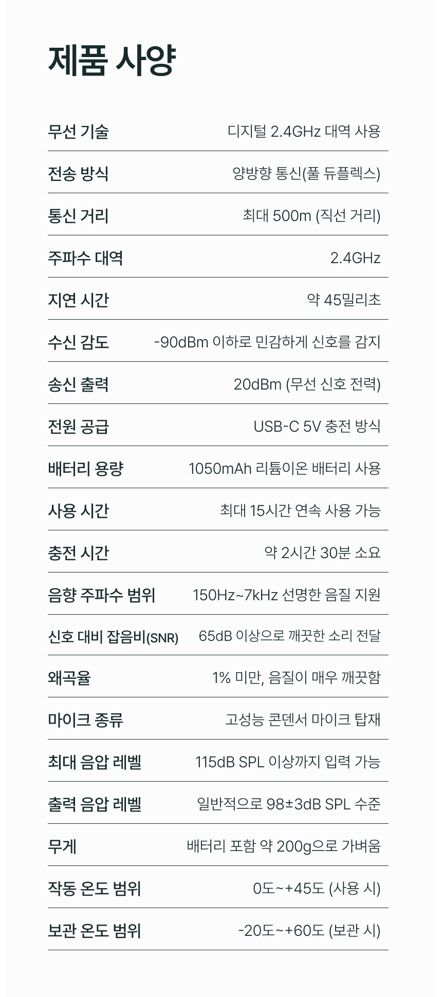 SYNCO Xtalk Master XM1 1구 무선 헤드셋 인터콤 시스템 싱코 마스터