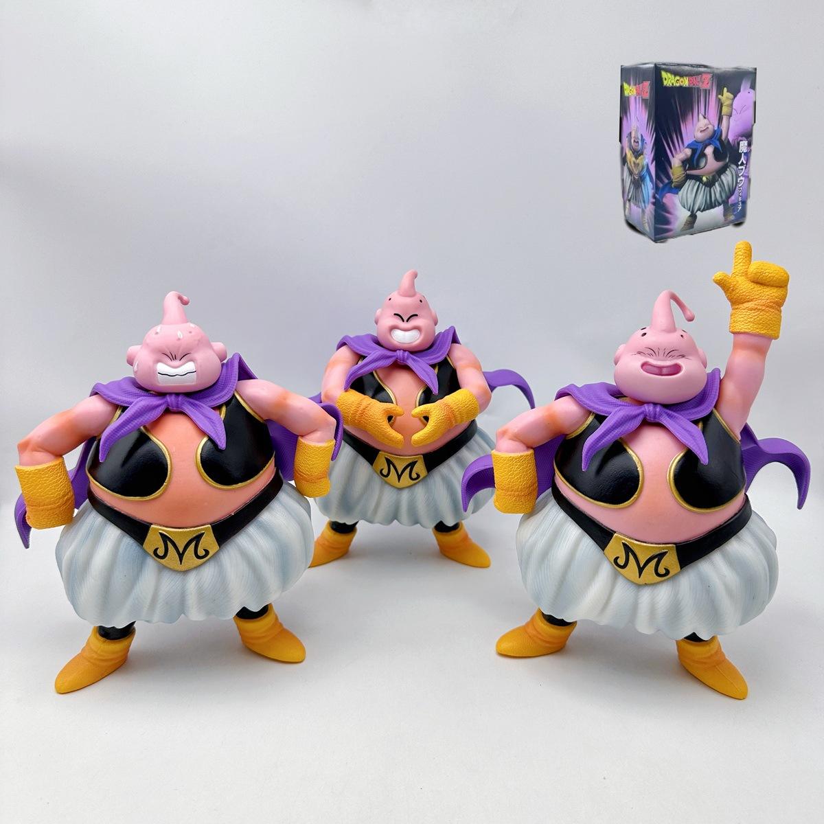 드래곤볼피규어 마인부우 사탄 손오공 착한 베지터 선물 장식용 피규어 20.6cm 슈퍼맨 부우 이미지 6